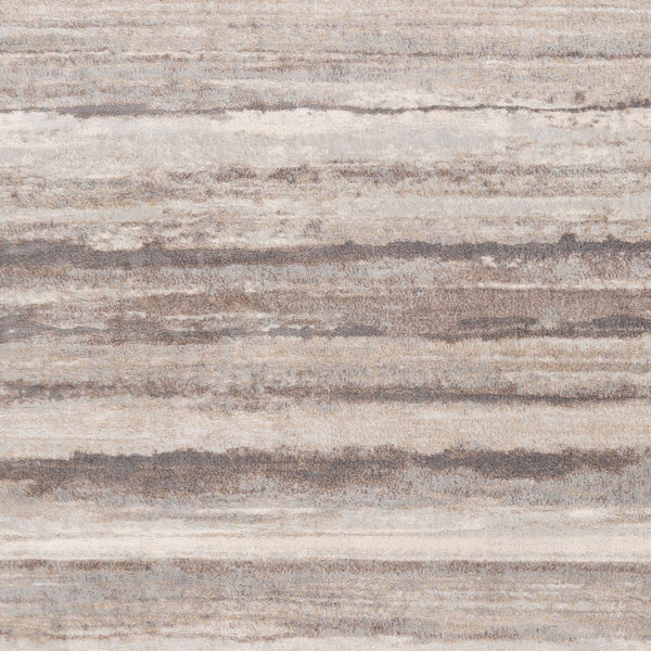 Livabliss Roma Machine Woven Polypropylene Area Rug Bold Contemporary Design for Living Spaces Charcoal, Tan 11'10" x 15' ROM2306-111015