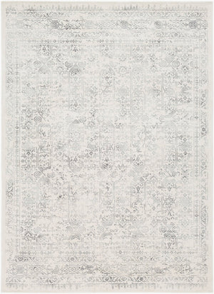 Livabliss Roma Traditional Polypropylene Area Rug for Living Room High Traffic Spaces Light Slate, Cr 11'10" x 15' ROM2308-111015