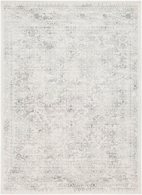 Livabliss Roma Traditional Polypropylene Area Rug for Living Room High Traffic Spaces Light Slate, Cr 11'10" x 15' ROM2308-111015