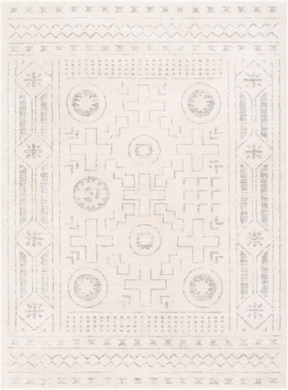 Livabliss Roma Turkish Machine Woven Polypropylene Area Rug Medium Pile Living Room Accent ROM2332-5371