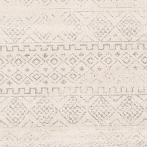 Livabliss Roma Global Bohemian Pattern Machine Woven Polypropylene Area Rug for Living Rooms Gray, Light Gra 9'10" x 14' ROM2341-91014