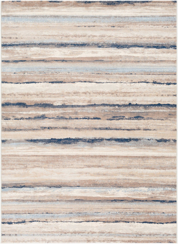 Livabliss Roma Bold Contemporary Machine Woven Polypropylene Area Rug for Large Living Spaces Navy, Light Blu 9'10" x 14' ROM2349-91014
