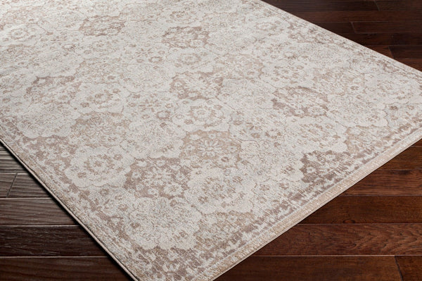 Livabliss Roma Traditional Polypropylene Area Rug Turkey Woven Transitional Living Room Accent Tan, Ivory 8'11" x 12'4" ROM2368-9123