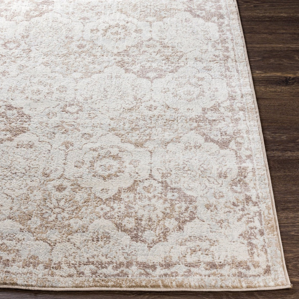 Livabliss Roma Traditional Polypropylene Area Rug Turkey Woven Transitional Living Room Accent Tan, Ivory 8'11" x 12'4" ROM2368-9123