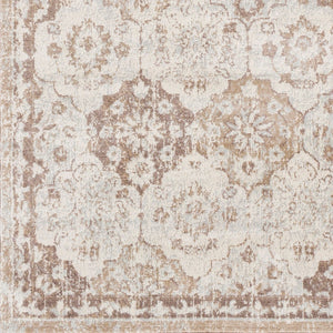 Livabliss Roma Traditional Polypropylene Area Rug Turkey Woven Transitional Living Room Accent Tan, Ivory 8'11" x 12'4" ROM2368-9123