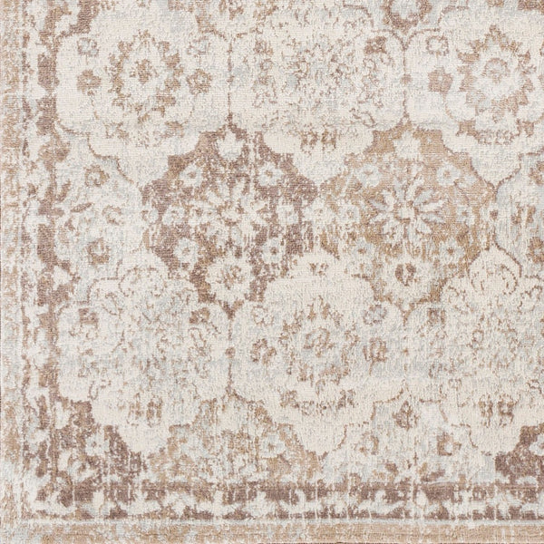 Livabliss Roma Traditional Polypropylene Area Rug Turkey Woven Transitional Living Room Accent Tan, Ivory 8'11" x 12'4" ROM2368-9123