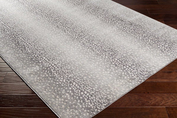 Livabliss Roma Geometric Polypropylene Area Rug Machine Woven Turkish Craft for Living Rooms Light Slate, Iv 7'10" x 10' ROM2373-71010