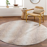 Roma ROM-2374 7'10" x 7'10" Machine Woven Rug ROM2374-710RD Livabliss Surya