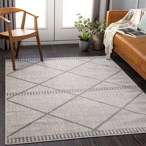 Livabliss Roma Bohemian Geometric Machine Woven Polypropylene Rug for Living Room or Bedroom ROM2375-5371