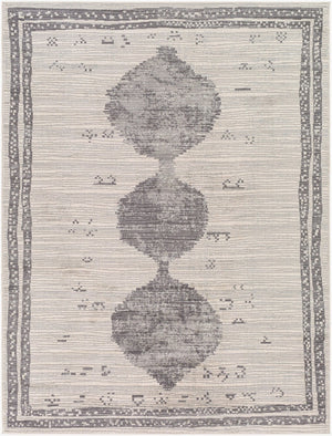 Livabliss Roma Moroccan Geometric Area Rug Machine Woven Polypropylene for Living and Dining Rooms 6'7" x 9' ROM2382-679