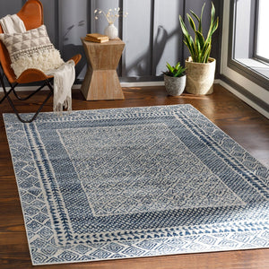 Livabliss Roma Moroccan Global Pattern Polypropylene Area Rug Medium Pile Living Room Floor ROM2384-9123