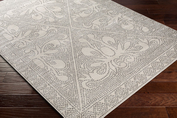 Livabliss Roma Medallion Traditional Area Rug Polypropylene Woven in Turkey for Living Rooms ROM2386-5371