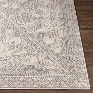 Livabliss Roma Medallion Traditional Area Rug Polypropylene Woven in Turkey for Living Rooms ROM2386-5371