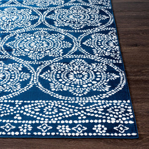 Livabliss Roma Bohemian Global Area Rug Machine Woven Polypropylene for Living and Dining Rooms ROM2392-9123