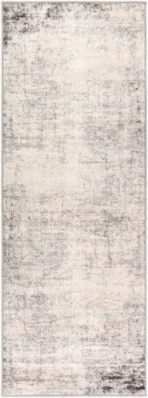 Livabliss Roma Minimalist Polypropylene Area Rug for Living Dining and Primary Bedroom Spaces Charcoal, Gray 2'7" x 7'3" ROM2393-2773