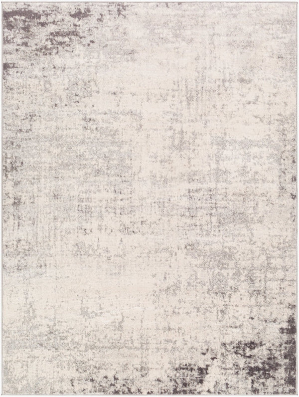Livabliss Roma Minimalist Polypropylene Area Rug for Living Dining and Primary Bedroom Spaces Charcoal, Gray 6'7" x 9' ROM2393-679