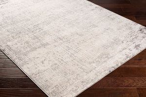 Livabliss Roma Minimalist Polypropylene Area Rug for Living Dining and Primary Bedroom Spaces Charcoal, Gray 6'7" x 6'7" Square ROM2393-67SQ