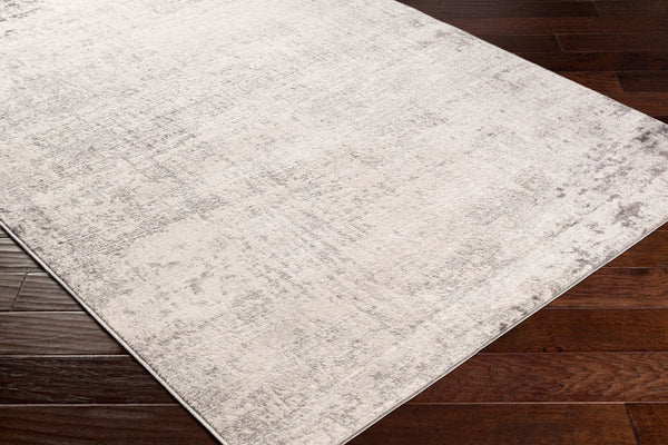 Livabliss Roma Minimalist Polypropylene Area Rug for Living Dining and Primary Bedroom Spaces Charcoal, Gray 6'7" x 6'7" Square ROM2393-67SQ