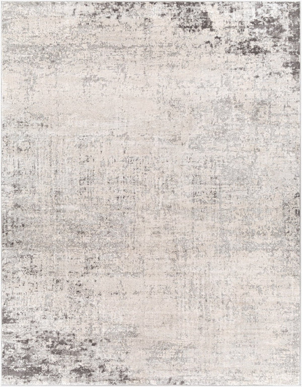 Livabliss Roma Minimalist Polypropylene Area Rug for Living Dining and Primary Bedroom Spaces Charcoal, Gray 7'10" x 10' ROM2393-71010