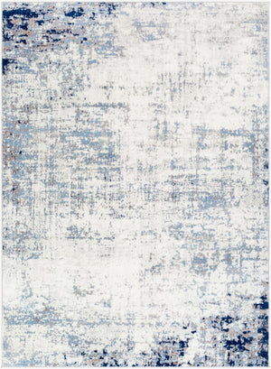 Livabliss Roma Machine Woven Polypropylene Area Rug for Large Living and Open Dining Spaces Navy, Light Blu 9'10" x 14' ROM2394-91014