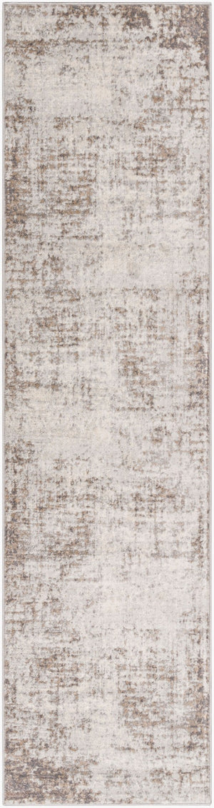 Livabliss Roma Machine Woven Polypropylene Area Rug Geometric Modern Pattern for Living Rooms Charcoal, Mediu 2'7" x 10' ROM2395-2710