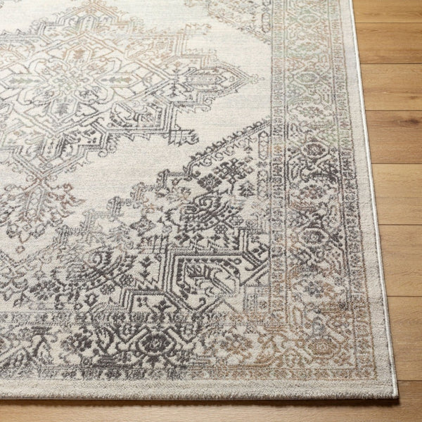 Livabliss Roma Traditional Medallion Polypropylene Area Rug for Living Dining or Bedroom ROM2405-811123