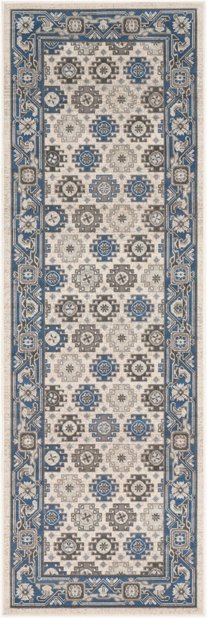 Livabliss Roosevelt Global Pattern Polypropylene Runner Rug for Hallways and Entryways ROO6206-288