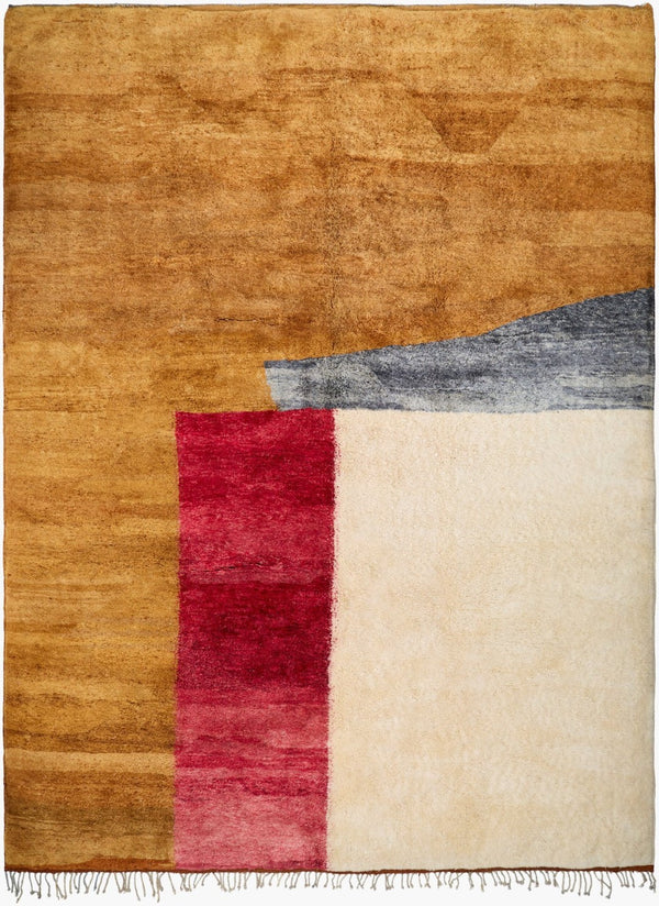 Surya Reproduction Handwoven Wool Area Rug Plush Pile Fringe Artisan Living Room 9x12 ROOAK1008-912
