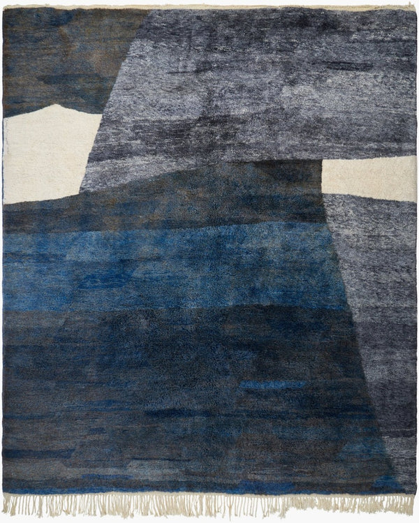 Surya Reproduction Handwoven Wool Area Rug with Plush Pile and Fringe for Large Rooms ROOAK1009-96109