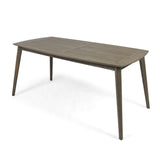 Christopher Knight Home® - Noble House - Sunqueen Outdoor Acacia Wood Rectangular Dining Table, Gray