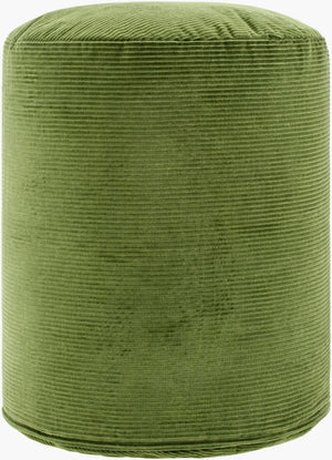 Surya Roy Cotton Polybead Pouf Footrest Low Profile Accent for Modern Minimalist Spaces ROPF002-161818