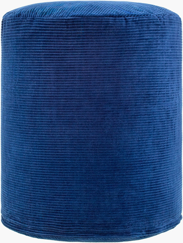Surya Roy Cotton Pouf with Polybead Fill for Modern Living Rooms and Reading Corners ROPF005-161818