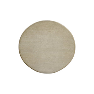 Bernhardt Bernhardt Easley Side Table With Wire-Brushed Oak Top, Sculptural Resin Column Base & Casters 563123