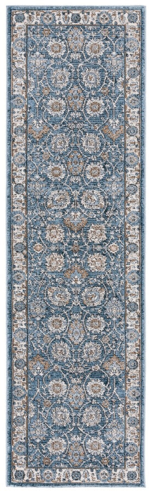 Safavieh Rosewood 102 Power Loomed TRADITIONAL Rug Ivory / Blue 9' x 12'