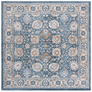 Safavieh Rosewood 102 Power Loomed TRADITIONAL Rug Ivory / Blue 9' x 12'