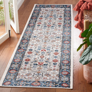 Safavieh Rosewood 106 Power Loomed TRADITIONAL Rug Ivory / Blue ROW106A-9