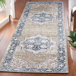 Safavieh Rosewood 110 Power Loomed TRADITIONAL Rug Ivory / Green ROW110A-9