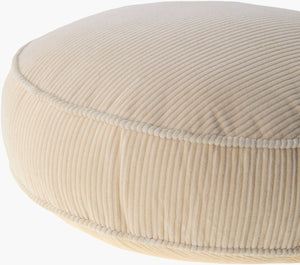 Surya Roy Accent Pillow - 16" Cotton Chic Design For Modern Decor, Easy Care & Cozy Comfort For Home Ivory Cotton,Cotton Roy001-1616