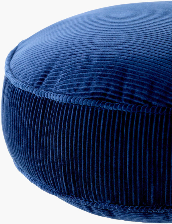 Surya Roy Accent Pillow - 16" Cotton Chic Design For Modern Decor, Easy Care & Cozy Comfort For Home Navy Blue Cotton,Cotton,Polyester,Polyfill Roy005-1616