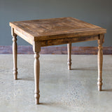 Park Hill Reclaimed Wood Square Display Table EFC00992