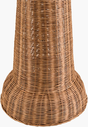 Surya Ripa 59" Tall Accent Floor Lamp - Elegant Rattan Design With Soft Glow For Inviting Home Ambiance Body, Wheat,Shade, Wheat,Finial, Wheat,Harp, Metallic ,Gold,Cord, Translucent Rattan,Rattan,Rattan,Rattan,Rattan,Resin Rpa-001