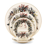 Lenox Winter Greetings 5-Piece Place Setting Red & Green, IVORY PORCELAIN 185591602