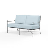 Provence Loveseat in Canvas Skyline w/ Self Welt SW3201-22-14091 Sunset West