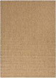 Nourison Courtyard COU01 Machine Made Power-loomed Borderless Design Indoor/Outdoor Modern Outdoor Rug Jute, Jute 90% Polypropylene,10% Polyester 99446991089