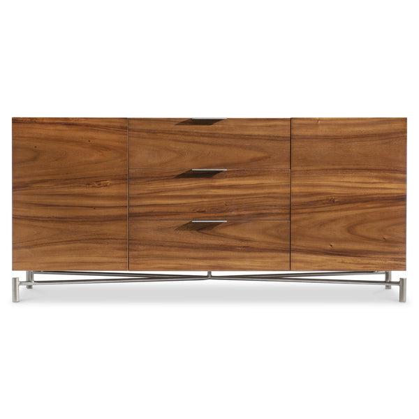 Bernhardt Bernhardt Brasea Solid Suar Wood Buffet with Adjustable Shelves and Soft Close Drawers 394134