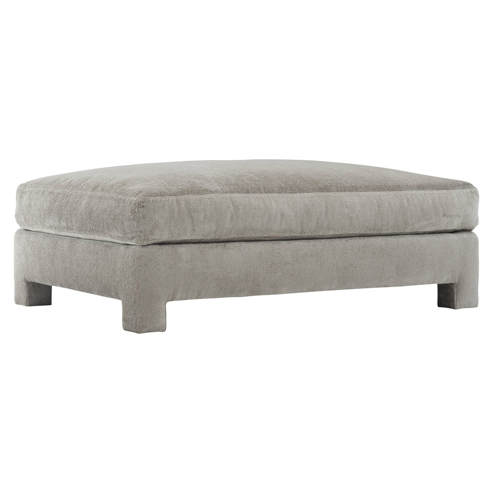 Bernhardt Bernhardt Mily Rectangular Cocktail Ottoman — Fully Upholstered, Relaxed Tailoring, Custom Fabrics, Durable Frame - Made to Order P1290A
