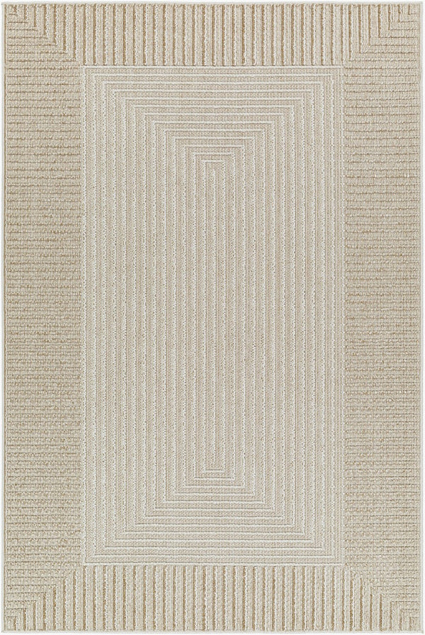 Livabliss Rockport Geometric Polypropylene Area Rug Scandinavian Modern Style for Living Room RPT2301-537