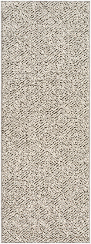 Livabliss Rockport Scandinavian Geometric Polypropylene Runner Rug for Hallways and Entryways Light Gray, Gra 2'7" x 7'3" RPT2310-2773