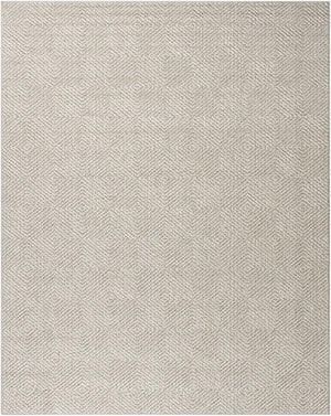 Livabliss Rockport Scandinavian Geometric Polypropylene Runner Rug for Hallways and Entryways Light Gray, Gra 7'10" x 10' RPT2310-71010
