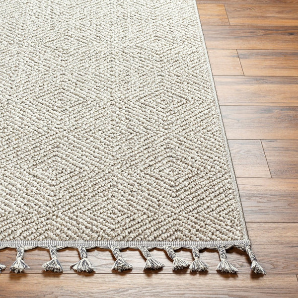 Livabliss Rockport Scandinavian Geometric Polypropylene Runner Rug for Hallways and Entryways Light Gray, Gra 2'7" x 7'3" RPT2310-2773